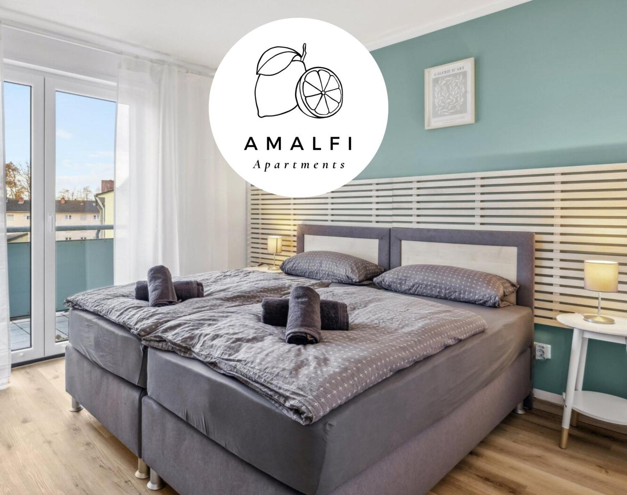 Amalfi A02 - 2 Zi Fuer 4P - Balkon, Smart Tv, Boxspringbett Apartment Кайзерслаутерн Екстериор снимка